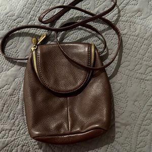 Brown Hobo Fern Crossbody